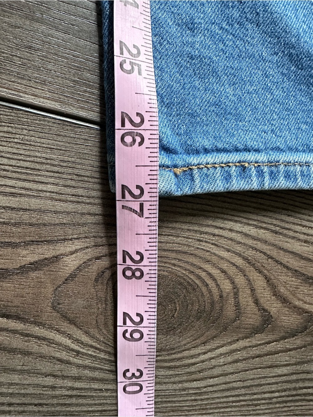 Signature Levi Strauss Heritage Wide Leg High Rise Jeans Light Wash Stretch - Picture 7 of 8